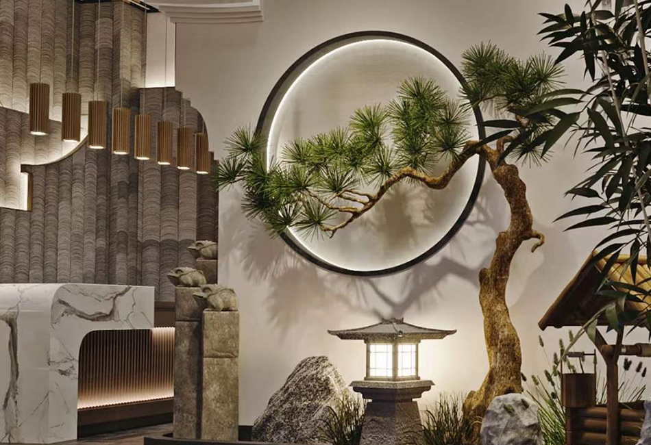 西安中式茶樓裝修設(shè)計(jì)案例