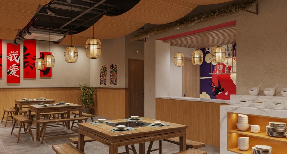 西安火鍋店裝修在設(shè)計上怎樣融入地域文化元素？
