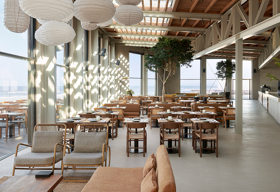 現(xiàn)代原木風(fēng)餐廳裝修設(shè)計(jì)